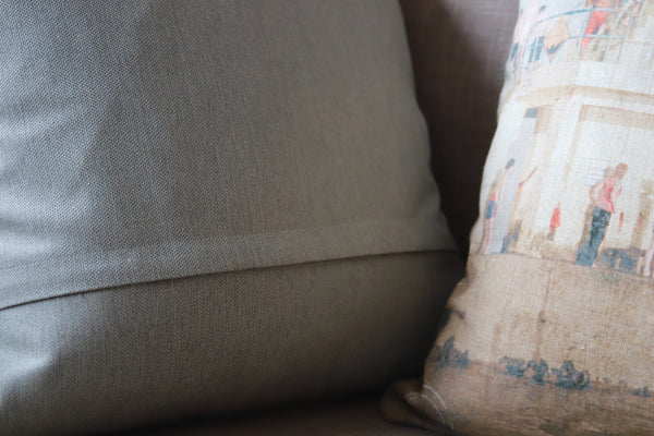Linen Cushion - Spring Break