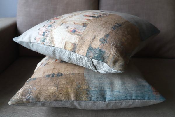 Linen Cushion - Spring Break