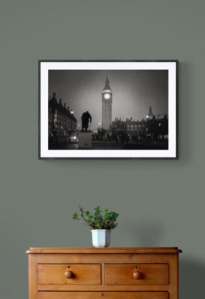 Churchill with Big Ben