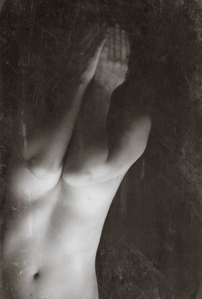 Hidden Body Black & White Sepia Nudes | Fine Art Photography