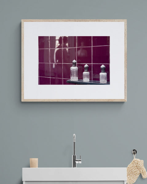 Camila Perfume Bottles Wall Art | Fine Art Photography