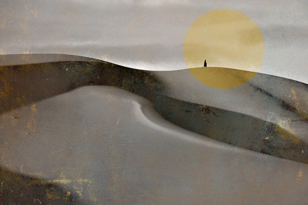 Saharan Sand (sepia w/sun)