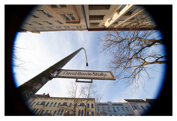 David Bowie Strasse Wall Art | David Bowie | Fine Art Photography