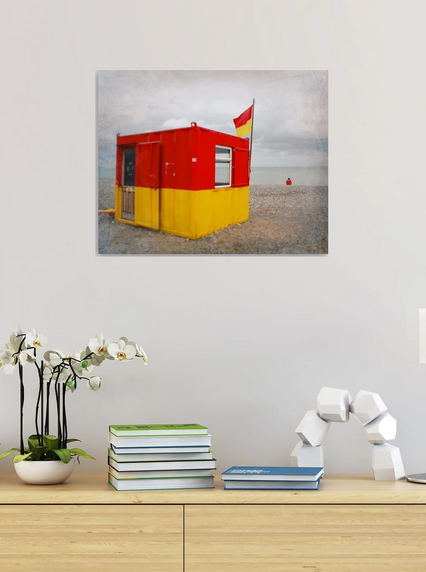 Life Guard Hut Framed Photo | Life Guard Hut | Fine Art Photography