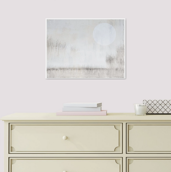 Lough Boora Blue Moon | Framed Printing | Fine Art Photography