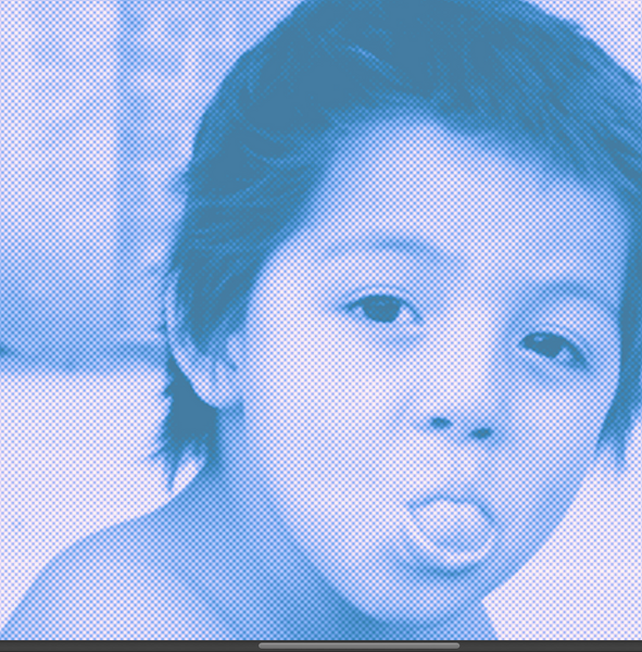 Best Friends Blue Narrative Photograph | Fine Art Photography