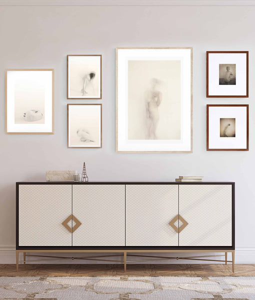 Nude Female Figure on Museum Grade Paper | Fine Art Photography