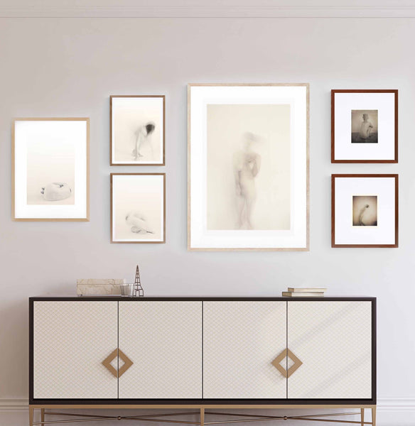 self portrait figurative Photography. Nude female figure.  Fine Art limited edition Photograph on Hahnemühle Museum grade paper. Francesca Woodman, whitewall, Saatchi Art, Artfinder