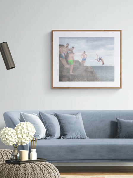 40ft the footy foot, sandycove, irish sea,  dublin