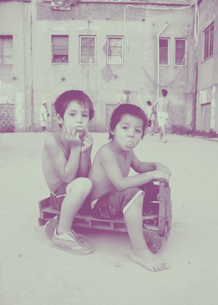 Best Friends Pink Narrative Photograph | Fine Art Photography