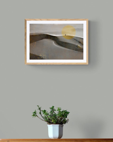 Saharan Sand (sepia w/sun)