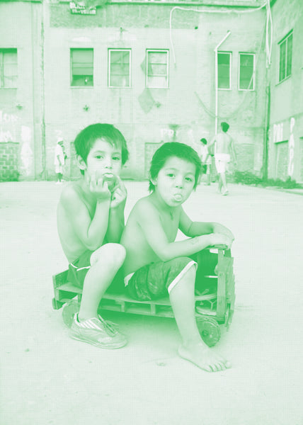 Best Friends Green Narrative Photograph | Fine Art Photography