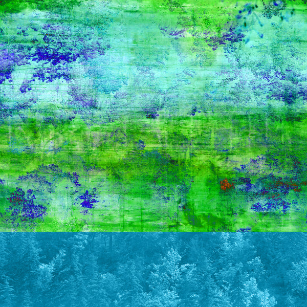 Blended Blue Woods Art | Blended Woods | Fine Art Photography Art