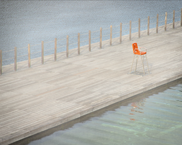 Between waters