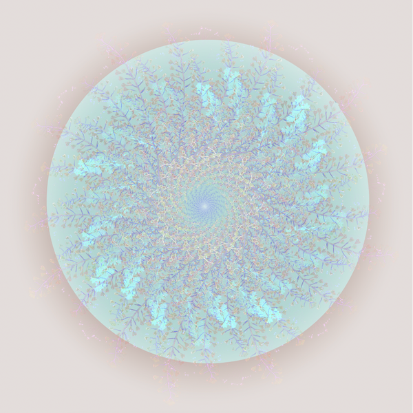 Floral mandala #4