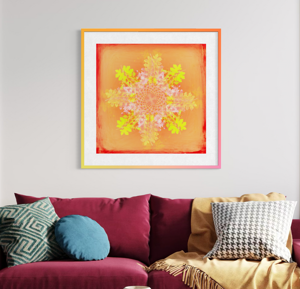 Botanical mandala #7