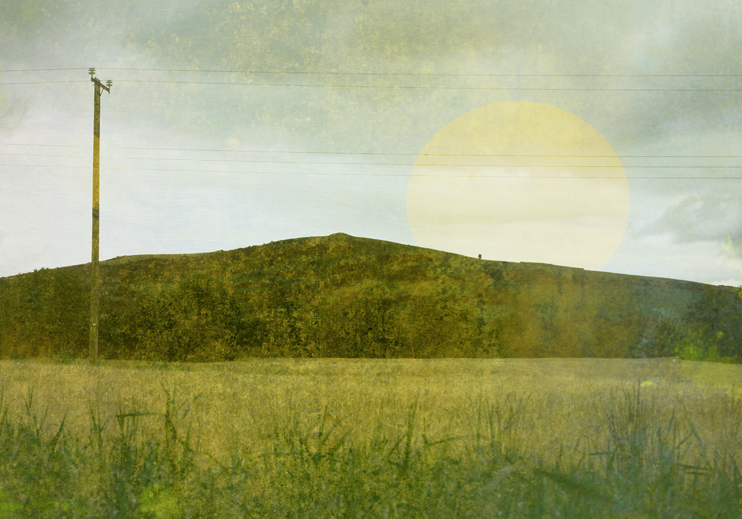 Croghan Hill Framed Print | Landscape Print | Fine Art Photography
