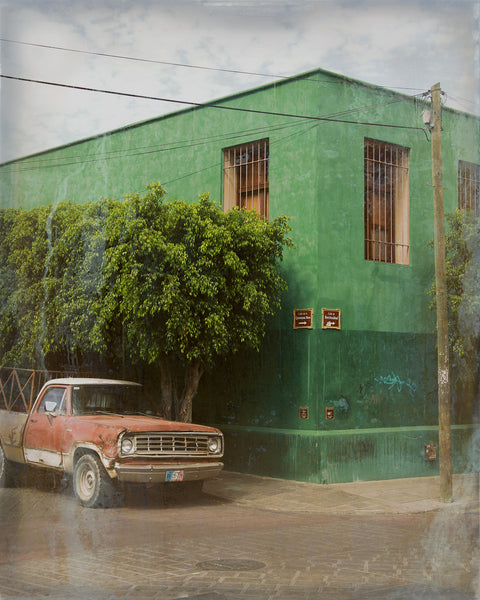 fine art photograph, oaxaca, mexico green, giclee print