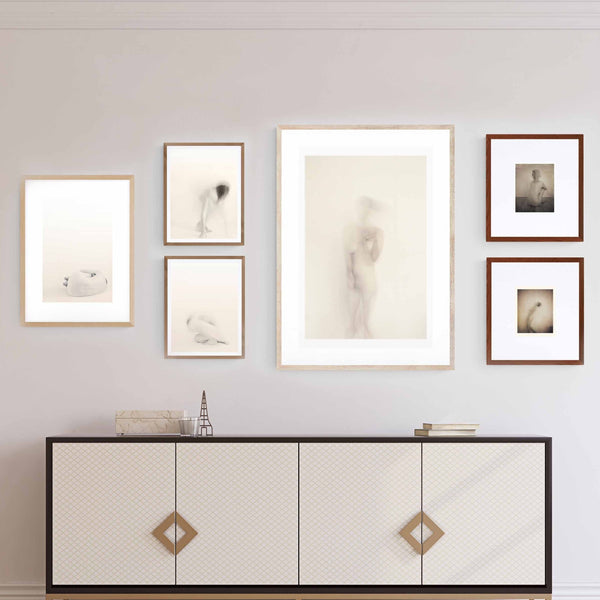 self portrait figurative Photography. gallery wall  Nude female figure.  Fine Art limited edition Photograph on Hahnemühle Museum grade paper. Francesca Woodman, whitewall, Saatchi Art, Artfinder